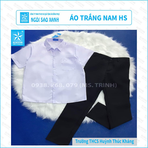 ÁO HS NAM - THCS HUỲNH THÚC KHÁNG